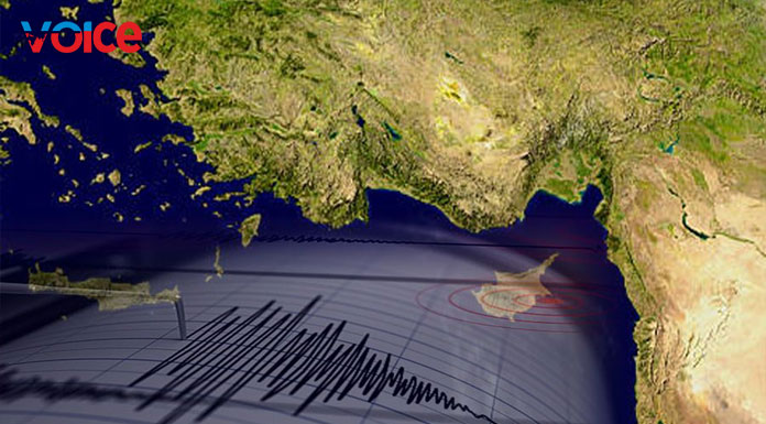 An earthquake shook Cyprus