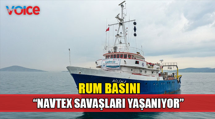 Güney Kıbrıs ve Türkiye'den Navtex