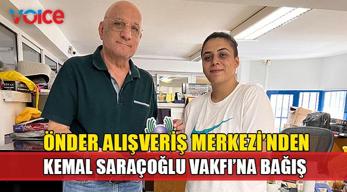 Kemal Saraçoğlu Vakfı’na 30 Bin TL’lik anlamlı bağış