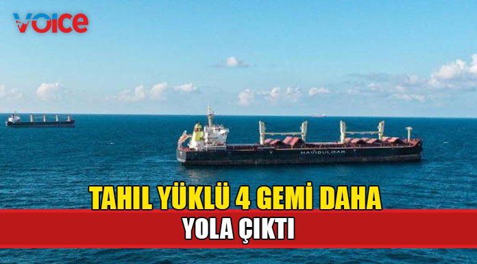 Ukrayna'dan 4 gemi daha hareket etti