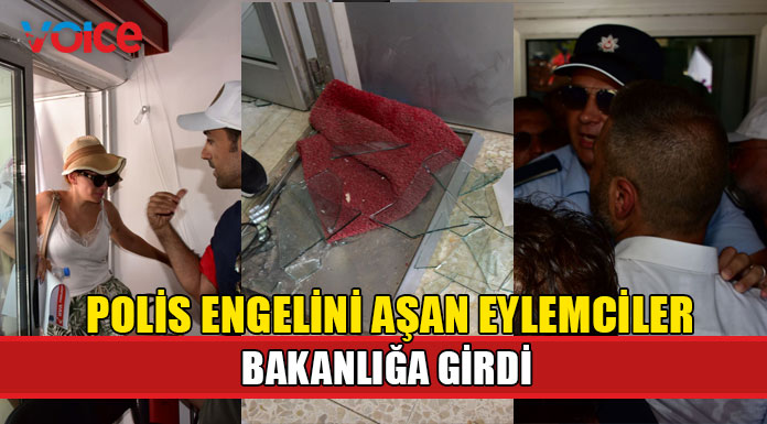 KTÖS ve KTOEÖS eğitim bakanlığı önünde eylem yaptı