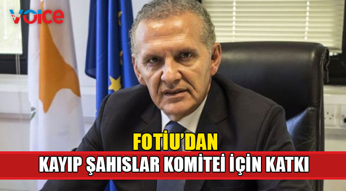 Fotiu, KŞK'ya bağışta bulundu