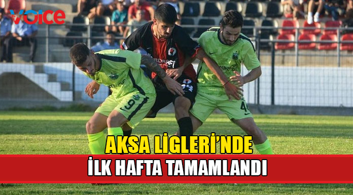 AKSA Ligleri'nde ilk hafta tamamlandı