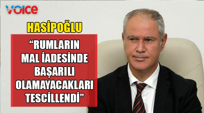 “Louzidu dosyasının kapatılmasıyla mülkiyet rejiminde iki bölgelilik hukuken tescillendi"