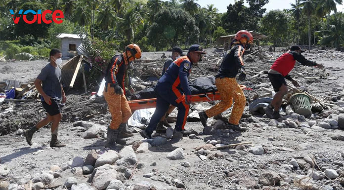 Over 100 dead, dozens missing in storm-ravaged Philippines