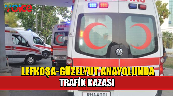 Kaza yapan sürücü yoğun bakımda!