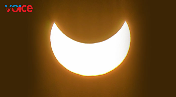 Partial solar eclipse visible from Cyprus