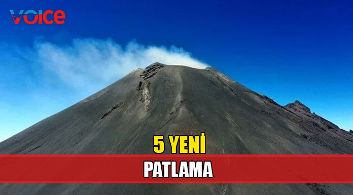 Popocatepetl yeniden hareketlendi