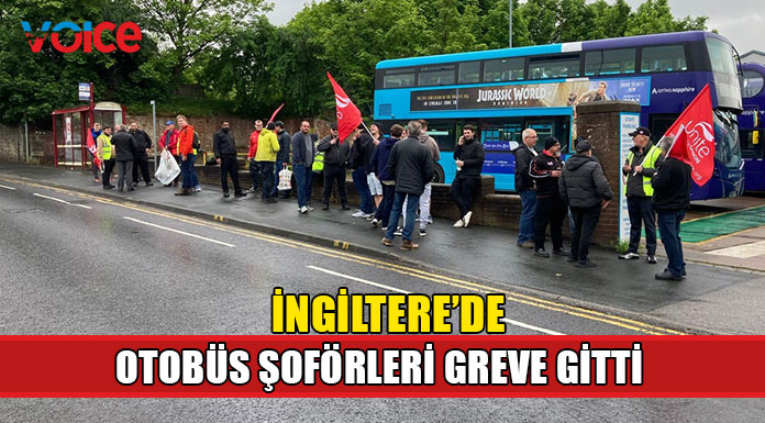 İngiltere'de otobüs şoförleri 10 günlük grev başlattı