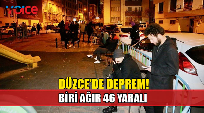 Düzce'de deprem!
