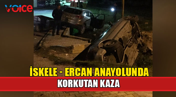 Kaza sonucu 4 kişi yaralandı!