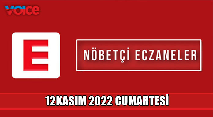 Nöbetçi eczaneler (12 Kasım 2022)