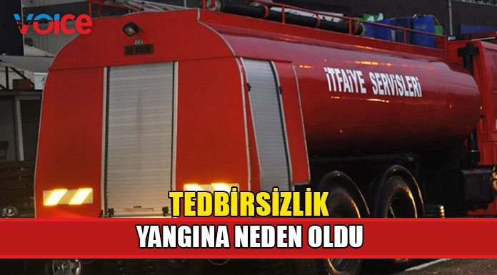 Mağusa'daki bir öğrenci yurdunda yangın!