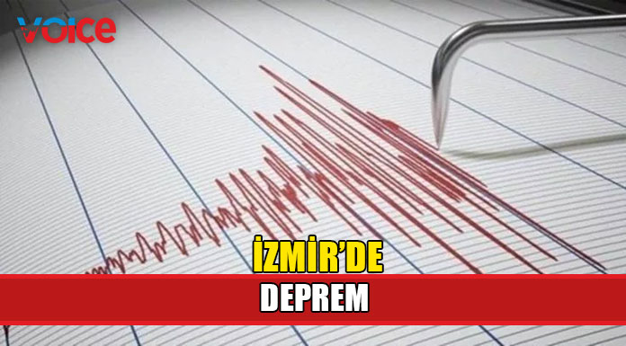 İzmir'de deprem meydana geldi!