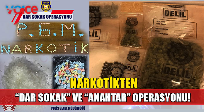 Mağusa ve Girne'de uyuşturucu!