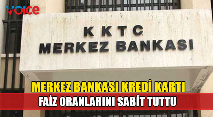 Kredi kartı faiz oranları sabit kaldı