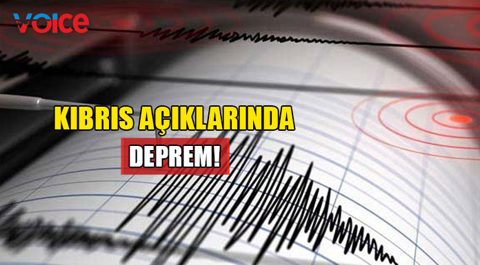Akdeniz'de deprem!