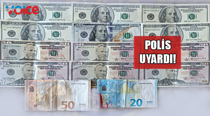 Girne ve Lefkoşa'da sahte para!