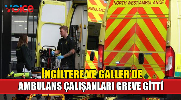 Binlerce ambulans çalışanı greve gitti