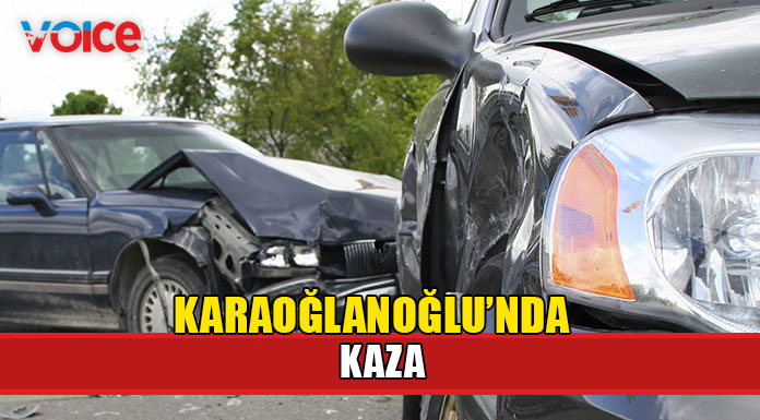 Kaza sonucu 2 kişi yaralandı!