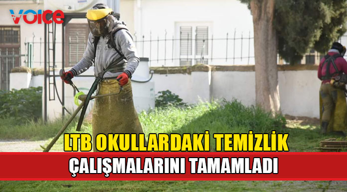 LTB 38 okulun genel temizliğini tamamladı
