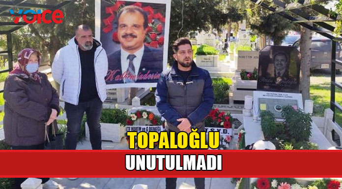 Attila Topaloğlu bugün kabri başında törenle anıldı