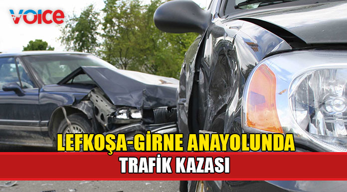 Kaza sonucu 2 kişi yaralandı!