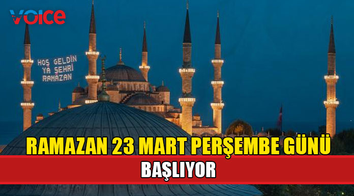 Ramazan bu yıl 29 gün sürecek