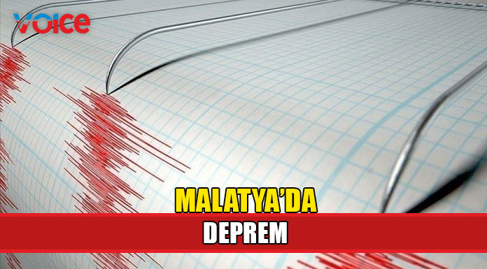 Malatya'da deprem meydana geldi!