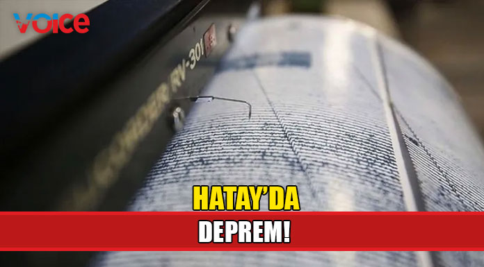 Hatay'da 4.2 büyüklüğünde deprem