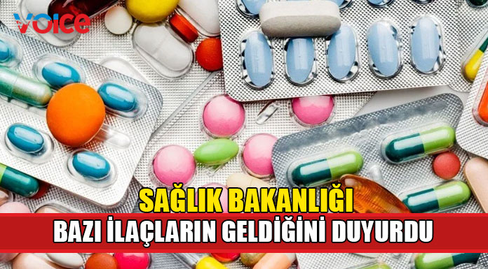 İşte gelen ilaçların listesi