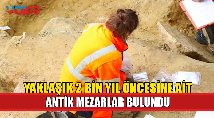 2 bin yıl önceki tarihi dönemlere ait 50 antik mezar bulundu