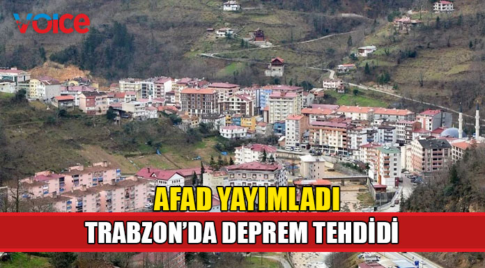 Trabzon'da iki bölgede deprem tehdidi
