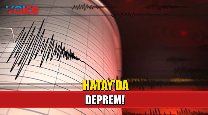 Hatay'da 4,1 büyüklüğünde deprem