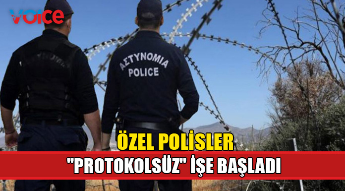 Güneyde özel polisler "protokolsüz" işe başladı