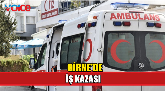 30 yaşındaki çalışan yaralandı!