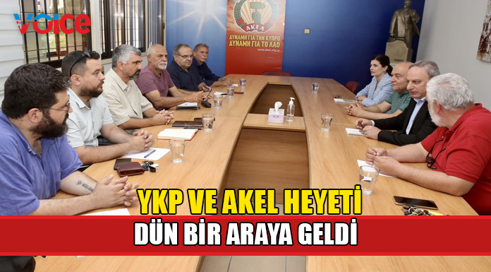 YKP ve AKEL Kıbrıs sorununu ele aldı