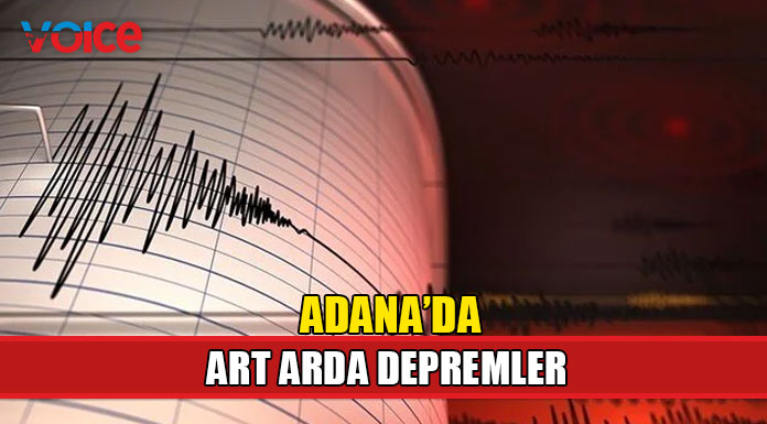 Adana'da 4.5 ve 4.3 büyüklüğünde deprem!