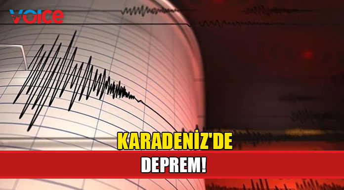 Karadeniz'de 4,4 büyüklüğünde deprem