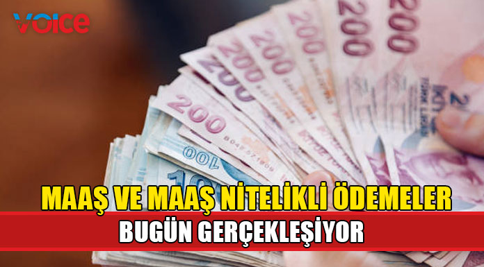 Ödemeler bugün yapılıyor