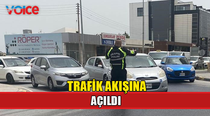 Hastane çemberi yeniden trafik akışına açıldı