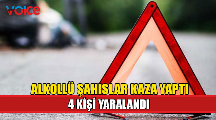 Girne'de 2 trafik kazası!