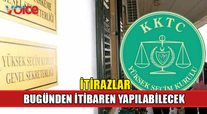 Adaylıklara itirazlar bugünden itibaren yapılabilecek