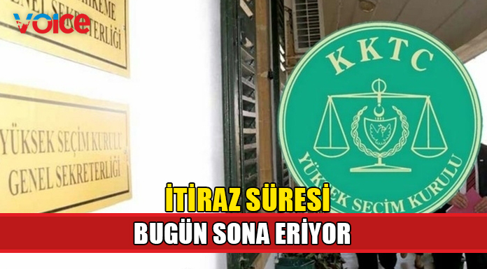 Adaylara itiraz süresi bugün sona eriyor