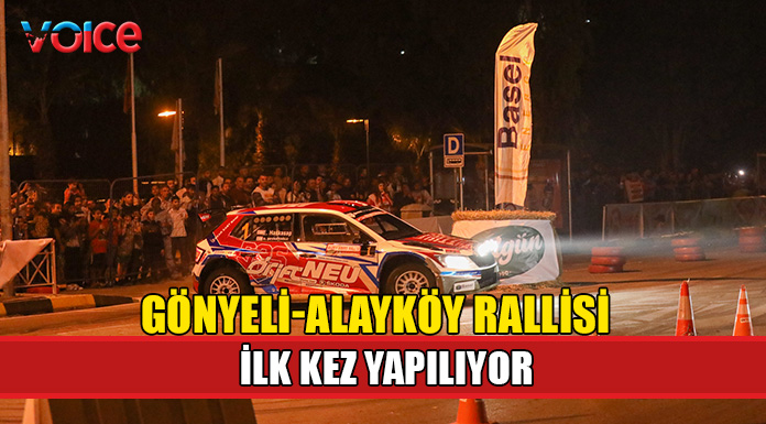 Rallinin nabzı Gönyeli’de atacak