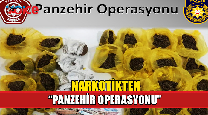 28 yaşındaki şahıs uyuşturucudan tutuklandı!