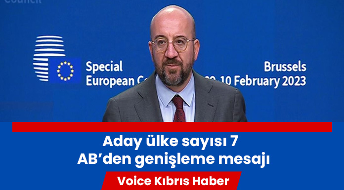 AB Konseyi Başkanı Michel'den genişleme mesajı
