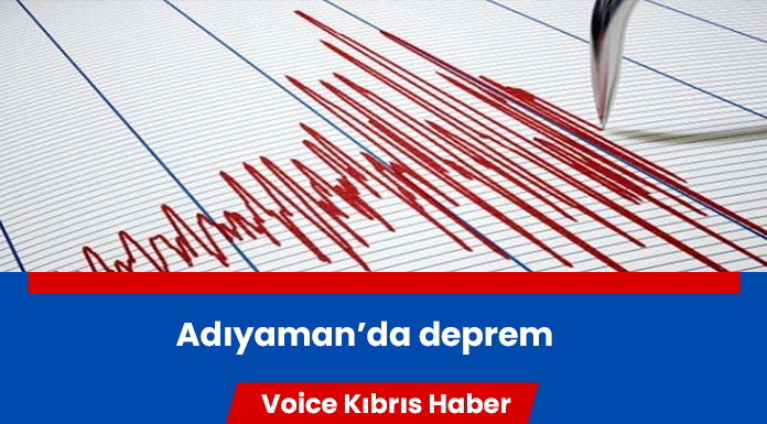 Adıyaman'da deprem meydana geldi!