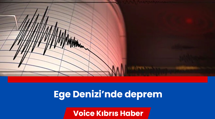 Ege Denizi'nde deprem meydana geldi!