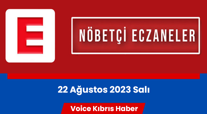 Nöbetçi eczaneler (22 Ağustos 2023)